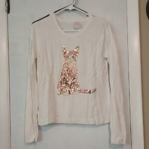 Cat & Jack White Knit Sweater